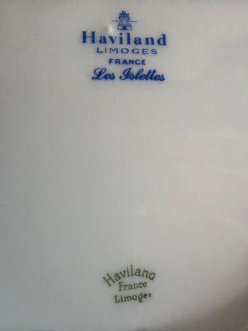 Haviland & Co. Limoges - Assiette de service (6) - “ Les