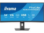 Iiyama ProLite XCB3494WQSU-B1 - 34-inch Curved Monitor -, Computers en Software, Monitoren, Verzenden, Nieuw, Iiyama
