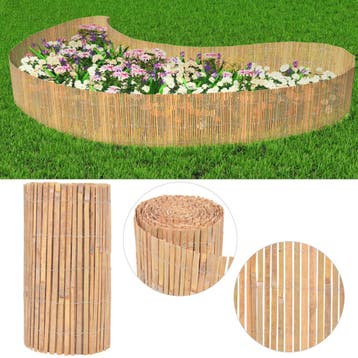 vidaXL Scherm 1000x50 cm bamboe, Tuin en Terras, Verzenden, Nieuw