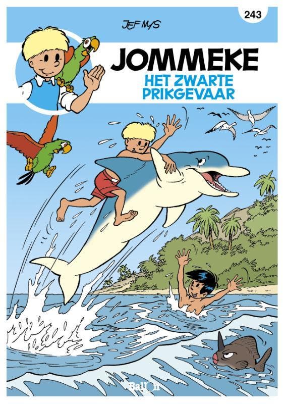 Het zwarte prikgevaar / Jommeke strip - nieuwe look / 243, Livres, BD, Envoi
