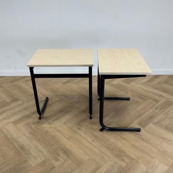 Eromes schooltafel met nieuw blad (hxbxd) 76x50x70 cm,, Huis en Inrichting, Gebruikt