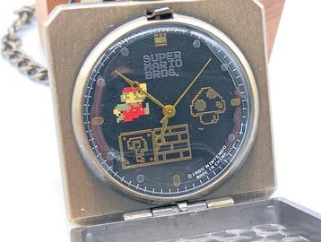 Nintendo - Super Mario Bros. Pocket Watch - Mario Super