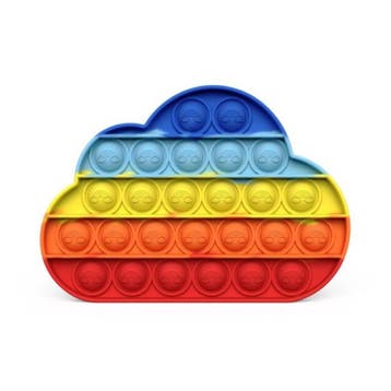 Pop It - Fidget Anti Stress Speelgoed Bubble Toy Siliconen, Verzenden, Nieuw