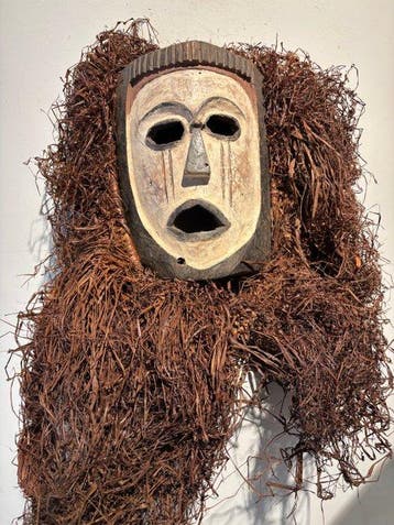 Masque de danse - Azande - Congo, Antiquités & Art