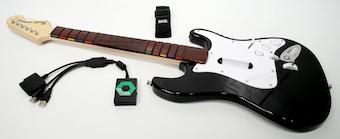 Gitaar Rock Band Harmonix PS3 (Zonder Dongle), Games en Spelcomputers, Spelcomputers | Sony PlayStation 3, Zo goed als nieuw, Ophalen of Verzenden