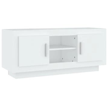 Witte tv-kast 102cm | Retour deal | Weg is weg (tv-meubel), Verzenden