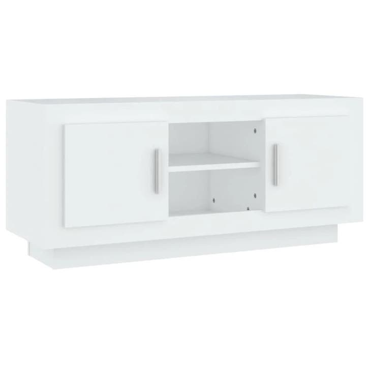 Witte tv-kast 102cm | Retour deal | Weg is weg (tv-meubel), Maison & Meubles, Armoires | Mobilier de télévision, Envoi