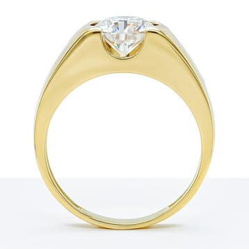 Zonder minimumprijs - Ring - 14 karaat Geel goud - 2.20ct., Nieuw