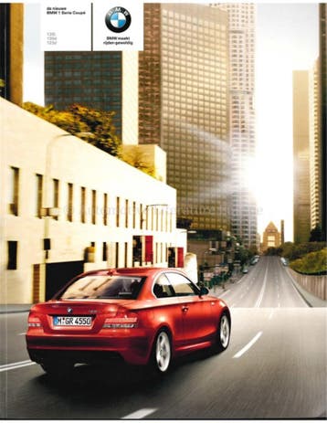 2007 BMW 1 SERIE COUPÉ BROCHURE NEDERLANDS, Ophalen of Verzenden