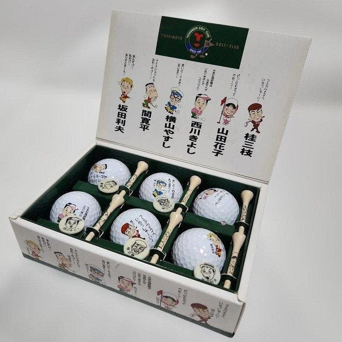 Yoshimoto Shinkigeki Golf Ball Set - 6 Character Balls, 6, Antiquités & Art, Antiquités | Jouets