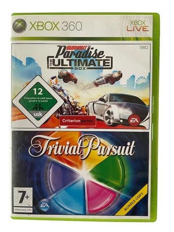 Burnout Paradise The Ultimate Box Trivial Persuit (XBOX 360), Verzenden