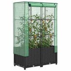 vidaXL Plantenbak verhoogd met kashoes 80x40x138 cm, Verzenden