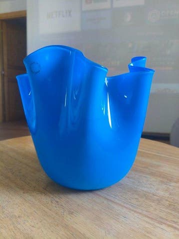Made Murano Glass - Paolo Venini - Vase - Fazzoletto - Verre