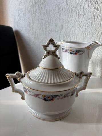 Carl Teichert - Koffieservies (3) - Porselein