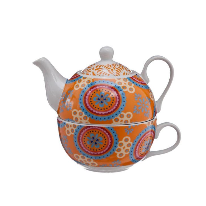 Theepot met tas deco, Elektronische apparatuur, Koffiezetapparaten, Nieuw, Verzenden