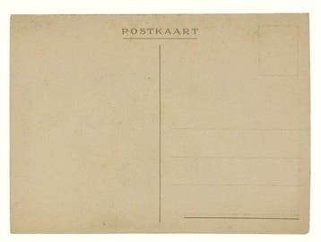 Hergé - Ansichtkaart - Kuifje en Bobby en de Hoorn des, Nieuw