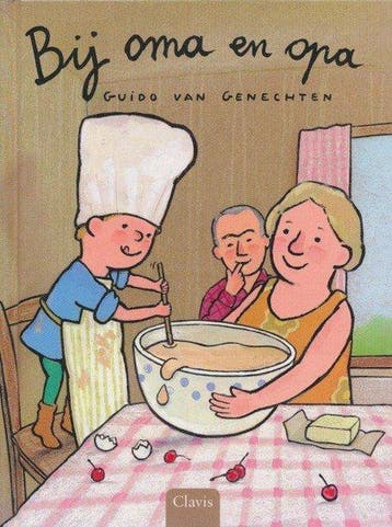 Bij opa en oma 9789044804157 Guido van Genechten, Verzenden, Zo goed als nieuw, Guido van Genechten