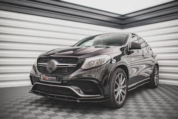 Front splitter V.1 voor Mercedes Benz GLE 63 AMG Coupe / SUV, Ophalen of Verzenden