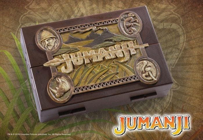 Jumanji Board Game Collector Mini Prop Replica 25 cm, Verzamelen, Film en Tv, Nieuw, Ophalen of Verzenden