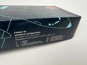 Fokker - Jouet Fokker 50 - 1990-2000 - Pays-Bas