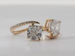 Zonder minimumprijs - Ring - 14 karaat Geel goud - 2.60ct.