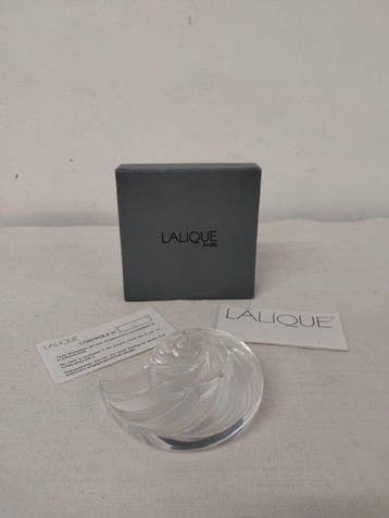 Lalique - Presse-papiers - Nautilus - Cristal, Antiquités & Art