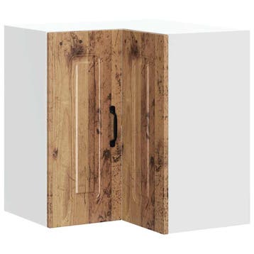 vidaXL Keukenwandhoekkast Kalmar bewerkt hout oud, Huis en Inrichting, Verzenden, Nieuw