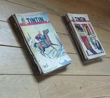 Tintin (magazine) - Tintin - 89 Tijdschriften - Eerste druk, Livres