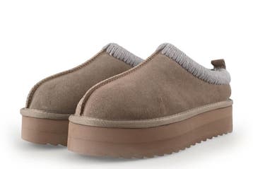 Colors of California Pantoffels in maat 38 Beige, Kleding | Dames, Schoenen, Verzenden, Beige, Zo goed als nieuw, Pantoffels of Sloffen
