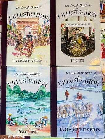 L’illustration - Lot 16 gros Volumes Les Grands Dossiers de