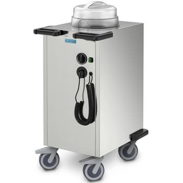 Bordendispenser | RVS | 70°C | Statisch | 61 Borden, Zakelijke goederen, Verzenden, Nieuw in verpakking