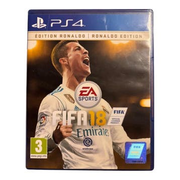 Fifa 18 Ronaldo Edition Cover (PS4) (TWEEDEHANDS), Consoles de jeu & Jeux vidéo, Verzenden