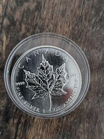 Canada. 5 Dollars 1988 Elizabeth II - 1 Oz 0.999 Silver