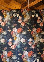 Exclusieve bloemige stof in Art Deco-stijl - Artmaison -