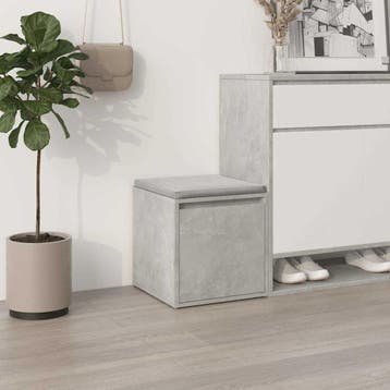 vidaXL Opbergbox met lade 40,5x40x40 cm bewerkt hout, Verzenden, Nieuw