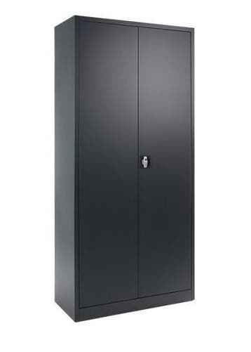 Dossierkast - metalen archiefkast - kantoorkast - Antraciet, Huis en Inrichting, Kasten | Roldeurkasten en Archiefkasten, 100 tot 150 cm