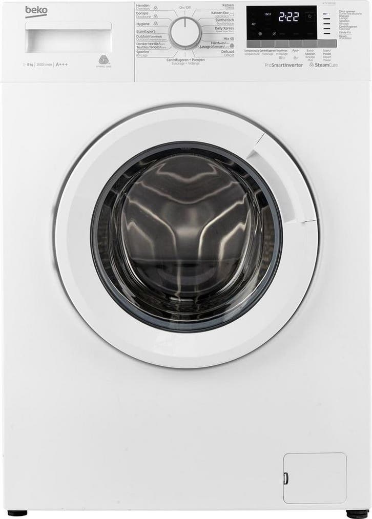 Beko WTV8812BW - Wasmachine - 8 kg - 1600 tpm, Elektronische apparatuur, Wasmachines, Ophalen of Verzenden