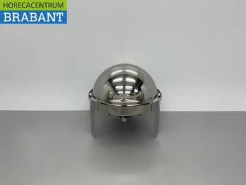 HCB Chafing Dish rond Rolltop acier inoxydable - 6 litres -, Verzenden, Nieuw in verpakking
