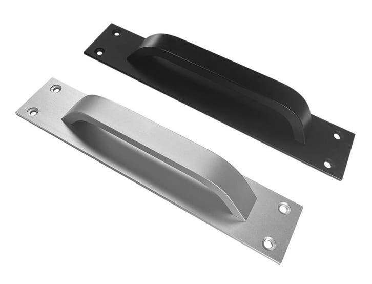 Stevige metalen handgreep (4 x 20 cm, zilver), Doe-het-zelf en Bouw, Gereedschap | Overige machines, Nieuw, Verzenden