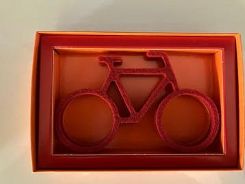 Marcel Wanders - sculptuur, Randstad Bike - 8 cm - vilt