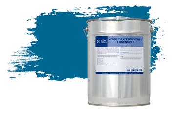 Wixx PU Wegenverf Lijnenverf RAL 5017 | Verkeersblauw 5L, Verzenden, Nieuw