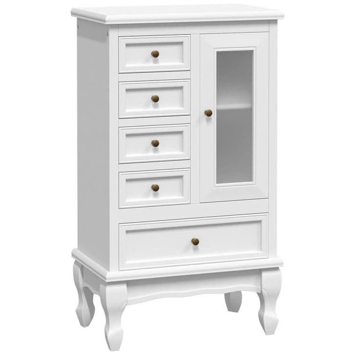 Witte kast 5 lades | 59% korting | Retour deal (opbergkast), Maison & Meubles, Armoires | Autre, Envoi