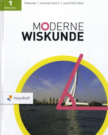 1 havo/vwo / Moderne Wiskunde / leerboek A 9789001120337, Verzenden