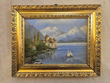 Max Schwab (ca. 1850-1910) und Josef Gebele (1853–1910) -