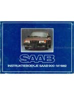 1982 SAAB 900 INSTRUCTIEBOEKJE NEDERLANDS, Ophalen of Verzenden