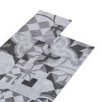 vidaXL Zelfklevende Vloerplank 32 pcs Grijs Patroon 4,46 m², Verzenden, Nieuw