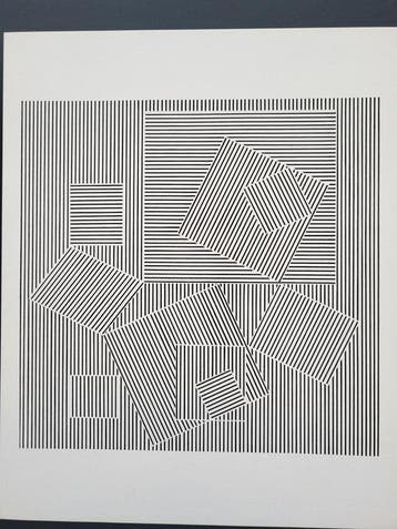 Victor Vasarely (1906-1997) - Naissance, 1952 - tirage rare