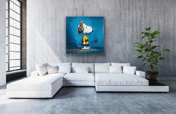 ERIC BRUMETTE - DJ SNOOPY SAVED MY LIFE 41 - Toile L -