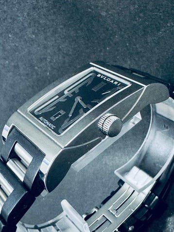 Bvlgari - Rettangolo - RT45S - Homme - 2000-2010, Nieuw