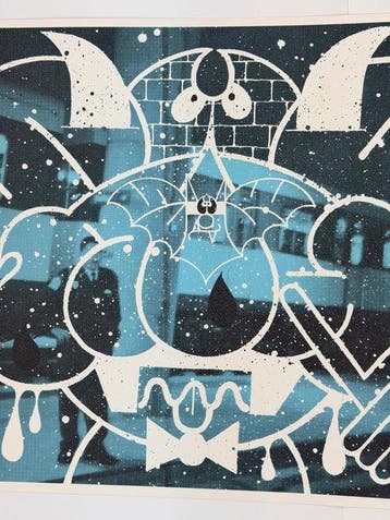 Smole (1982) - Sérigraphie Turquoise